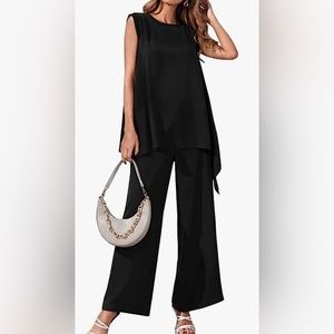 Zongqiven Women’s Casual 2 piece Pant Suit